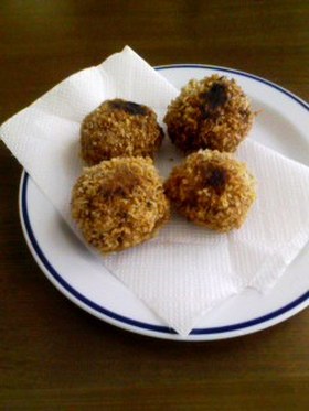 残りカレーライスコロッケ