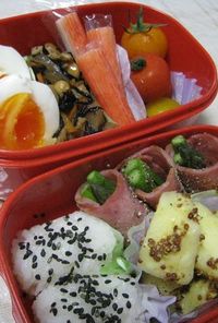 おかずいっぱいお弁当♪で大満足☆