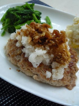 おろし豆腐ハンバーグ 万能だれがけ