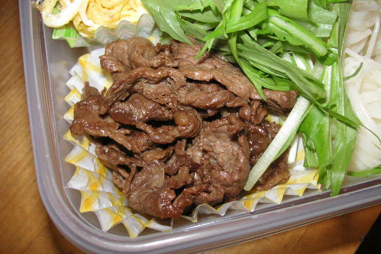 お弁当用 牛肉の甘辛焼き レシピ 作り方 By みーやん クックパッド 簡単おいしいみんなのレシピが376万品