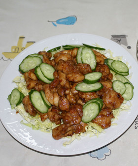 鶏モモ肉の照り焼き