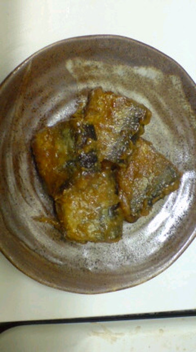 秋刀魚の味噌煮の写真