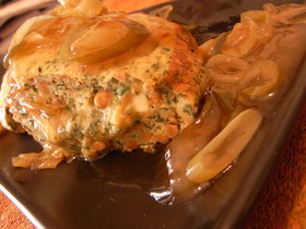 山芋と納豆ふわとろ焼き★もろみ酢あん