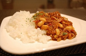 ヘルシー!大豆いっぱいドライカレー