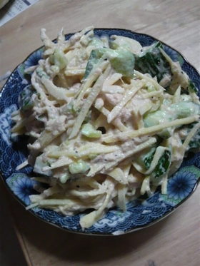 シャキシャキうまうま生姜サラダ
