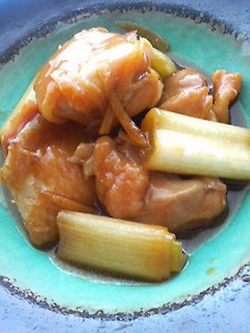 ご飯に合いすぎ!若鶏とネギの照り焼き♪