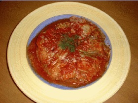 簡単キャベツの重ね煮