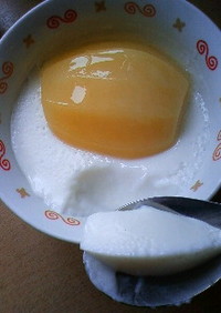 牛乳１００％杏仁豆腐（アガー使用）