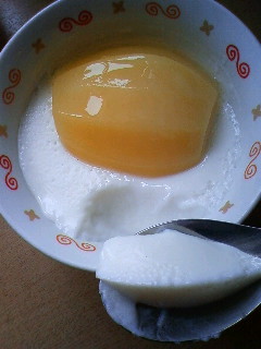 牛乳１００％杏仁豆腐（アガー使用）の画像