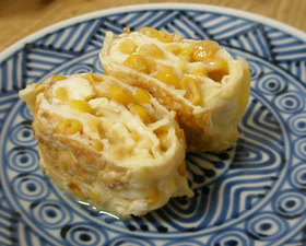 チーズコーン卵焼き お弁当のおかず