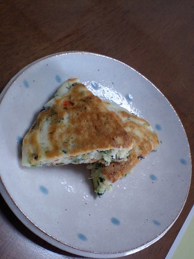 栄養バランス◎赤ちゃんホットケーキ