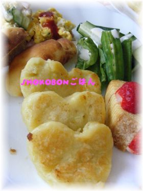 簡単☆モチモチ☆ポテトパンケーキ