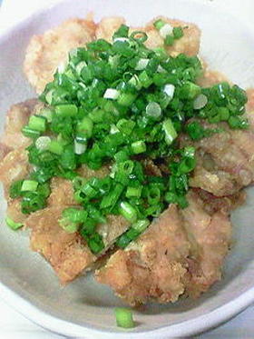お弁当にも、豚肉のパック揚げ