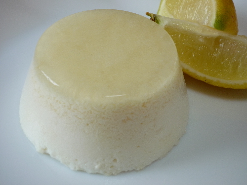 レモンと豆腐のホワイトムースの画像