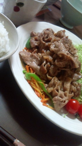 うまい♪我が家のしょうが焼き