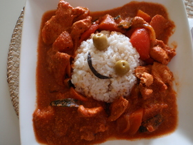 手作り!ピリ辛 チキンカレー