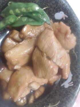 鶏胸肉の炊いたん♪