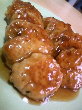 とぉ〜っってもふわふわ♪甘辛鶏つくね