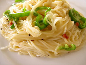 簡単すぎsorry★素麺カルボナーラ