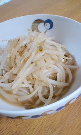 ◆もやしだけ♪もやしのにんにく生姜ポン酢
