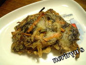もずくのふわふわ揚げ