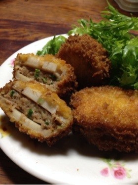 ★レンコンの挟み揚げ★