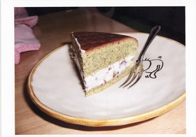 緑茶ケーキ★小倉ホイップ入り