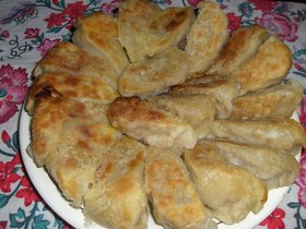 キャベツたくさん餃子