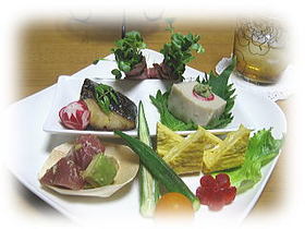 酒の肴ぃろぃろ…
