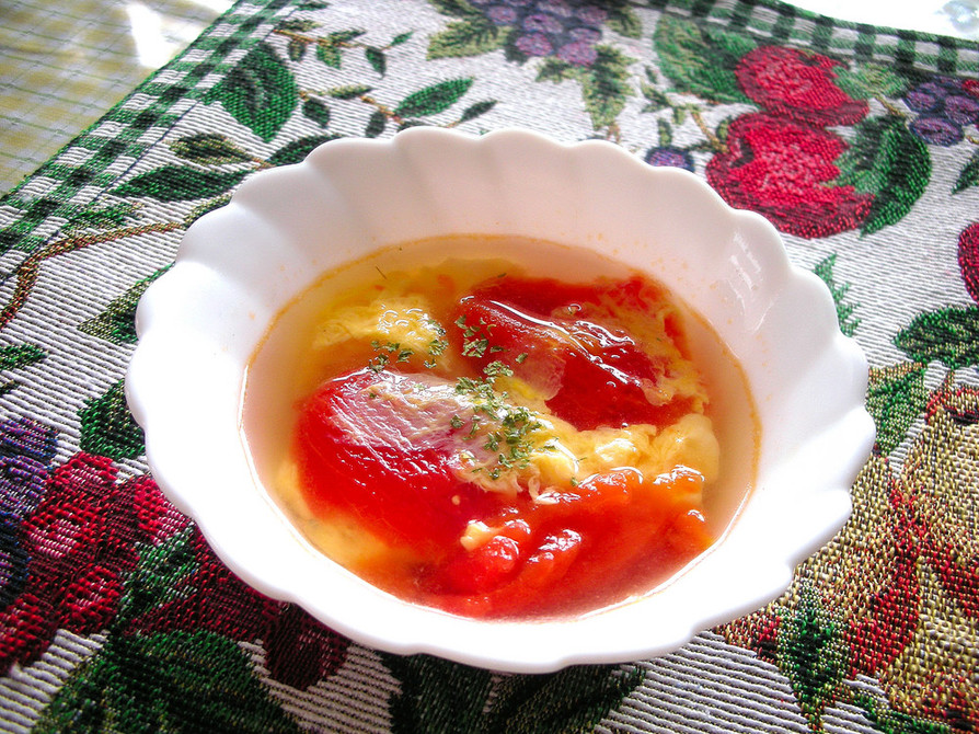 超簡単シンプル☆トマトスープの画像