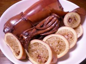 いかめし(イカげそ入りイカ飯)