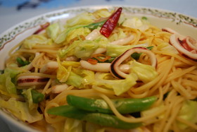 キャベツの和風パスタ(GBS風味)