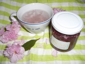春が薫る~桜のジャム♪