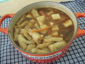 高野豆腐のカレースープ