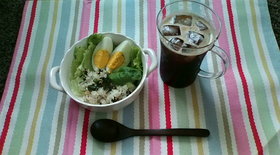 カフェごはん風☆バジルのまぜまぜごはん