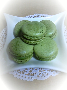 大好き! ☆抹茶マカロン☆ (写真付き)