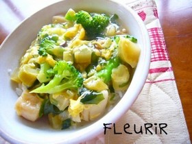 元気になる!と~ろとろ卵スープ飯