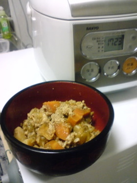 炊飯器で簡単!我が家の肉じゃが(´∀`)