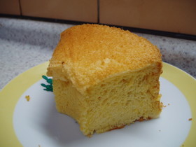 ♪アレンジ、メープル風味シフォン♪