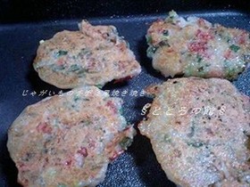 じゃがいものチヂミ風焼き焼き