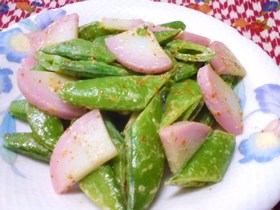 お弁当に☆かまぼこエンドウ☆