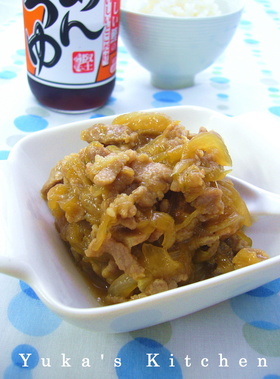 豚肉と新玉ねぎのしぐれ煮