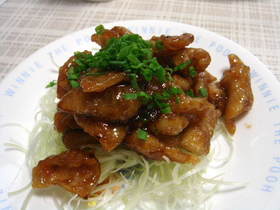 鶏皮かりかり