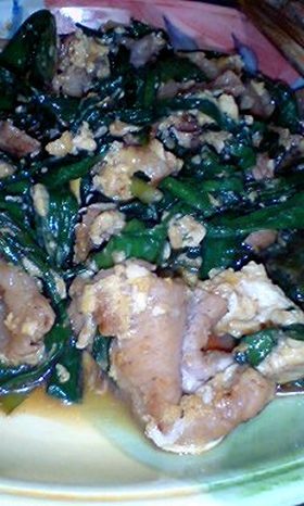 絶対旨♪焼き肉のタレで簡単豚ニラ玉炒め♪