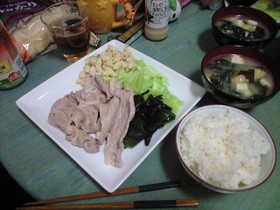 簡単!!冷しゃぶプレート
