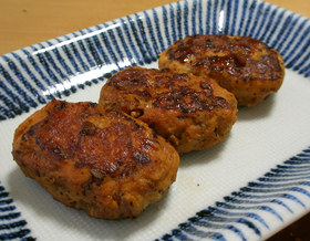 すりおろし高野豆腐つくね お弁当のおかず