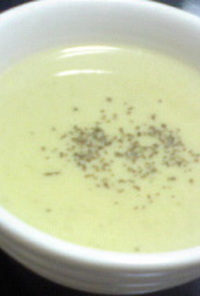 粉ミルクで空豆スープ