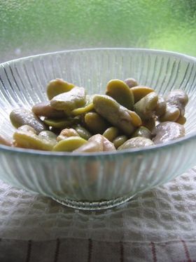 旨っ!空豆サラダ!