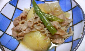 新じゃがで作る!豚じゃが