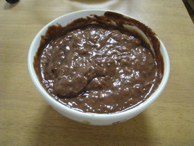 レンジで簡単!バナナインチョコクリーム